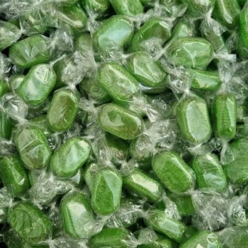 Chocolate Limes - Retro lime flavour boiled sweets with a chocolate flavour centre.