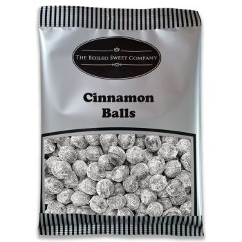 Pick and Mix Sweets - 1Kg Bulk bag of Cinnamon Balls, traditional cinnamon flavour boiled sweets