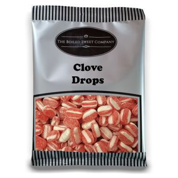 Pick and Mix Sweets, Clove Drops - 1Kg Bulk bag of traditional boiled sweets with a unique herbal flavour.