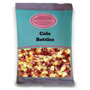 Pick and Mix Sweets - 1kg Bulk bag of Cola Bottles, retro jelly sweets with a cola flavour
