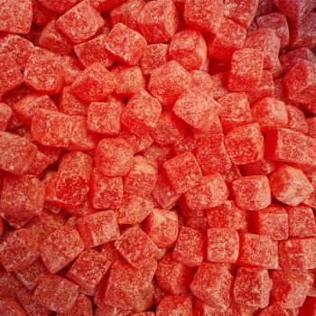 Cola Cubes - Retro cola flavour boiled sweets in a cube shape and coated in sugar