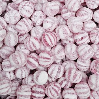 Pick and Mix Sweets - cola flavour boiled sweets with stripes of fizzy sherbet