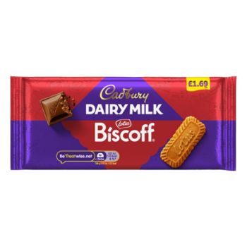 Cadbury Dairy Milk Biscoff 95g share Bar