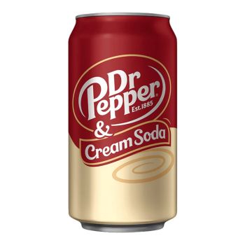 American Drinks - Cream Soda flavour Dr Pepper in a can