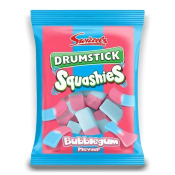 Drumstick Bubblegum Squashies - The sweet flavour of a Bubblegum Drumstick Lolly in a squashy format!