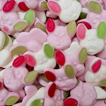 Easter Bunnies - 120g bag of fruit flavour gummy sweets in a rabbit shape!