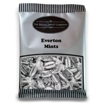 Everton Mints - 1Kg Bulk bag of traditional mint flavour, individually wrapped, boiled sweets