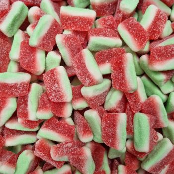 Fizzy Watermelon Slices - Vidal fizzy watermelon shaped sweets