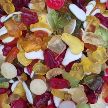 Jelly Mix - An assortment of retro fruit flavour jelly sweets