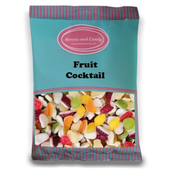 Fruit Cocktail - 1Kg Bulk bag of assorted fruit flavour jelly sweets