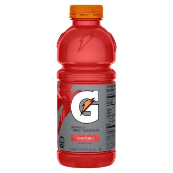 American Drinks - A large bottle of Gatorade Fruit Punch