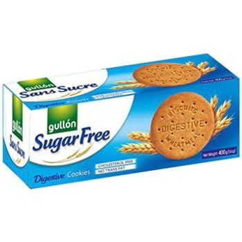 A large 400g box of sugar free digestive biscuits