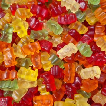 Teddy Bears - fruit flavour gummy sweets shaped like bears