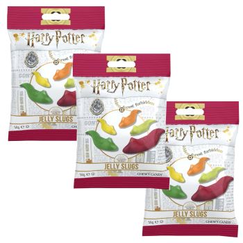 American Sweets - A pack of 3 56g Bags of Harry Potter Jelly Slugs