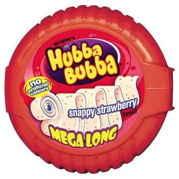 Hubba Bubba - Strawberry flavour mega long bubblegum tape!