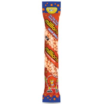 Iron Brew millions are a tiny, chewy iron bru flavoured sweets.