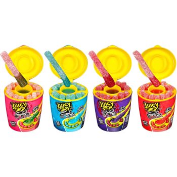 Juicy Drop Gummy Dip n Stix - American sour sweets with dipping sweet stick