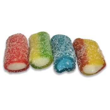 A bulk 1kg bag of Retro Jumbo Fizzy Assorted Pencils