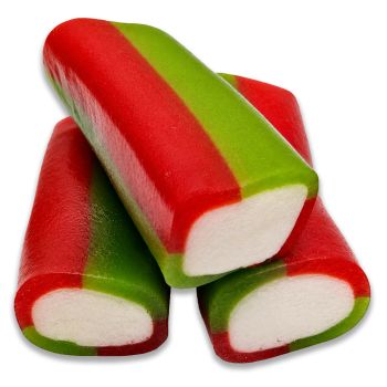 A bulk 1kg bag of Retro Jumbo Watermelon Pencils