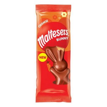 Easter Sweets - Maltesers Bunny made with orange flavour milk chocolate and honeycomb.