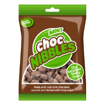Pick and Mix Sweets - Mint Chocolate flavour caramel and chocolate nibbles
