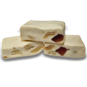 Retro Sweets - Peanut and fruit inside chunks of soft nougat!