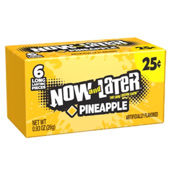 American Sweets - pineapple flavour chewy American candy sweets