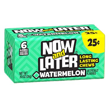 American Sweets - watermelon flavour chewy American candy sweets