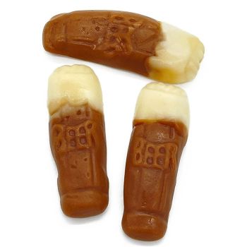 Pint Pots - 1Kg Bulk bag of retro beer flavour jelly sweets shaped like pints of beer!