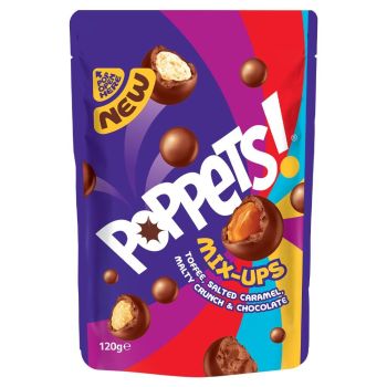 Mix Up Poppets pouch, 4 different flavours!
