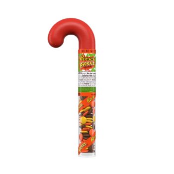 Christmas Sweets - Reese's pieces in a festive candy cane for Christmas!