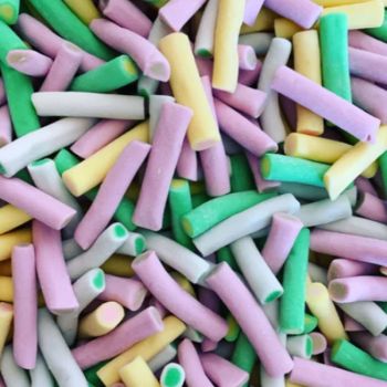 Retro Sweets - Rhubarb and Custard flavour candy sweets