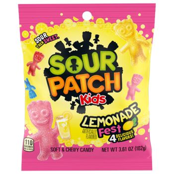 American Sweets - Lemonade flavour American sour patch kids candy