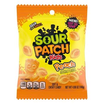American Sweets - Peach flavour American sour patch kids candy