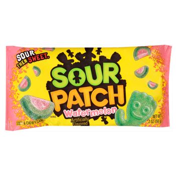 American Sweets - Watermelon flavour sour patch sweets