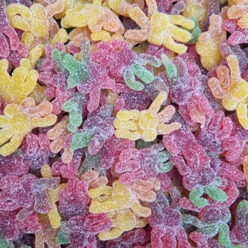 Sour Spiders- Halloween Sweets - Spooky, sour spider shaped jelly sweets