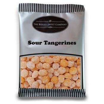 Pick and Mix Sweets - 1Kg Bulk bag of Sour tangerines, tangerine (orange) flavour boiled sweets!