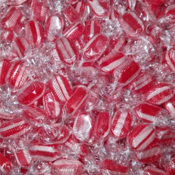 Spearmint Drops - Traditional spearmint flavour boiled sweets that are individually wrapped.