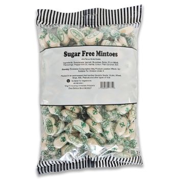 Sugar Free Mintoes in a 1kg bulk bag