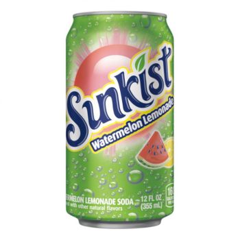 American Drinks - Watermelon Lemonade flavour Sunkist imported from America
