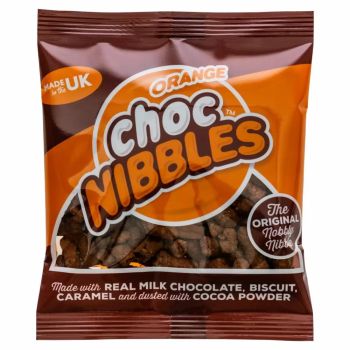 Pick and Mix Sweets - Orange Chocolate flavour caramel and chocolate nibbles