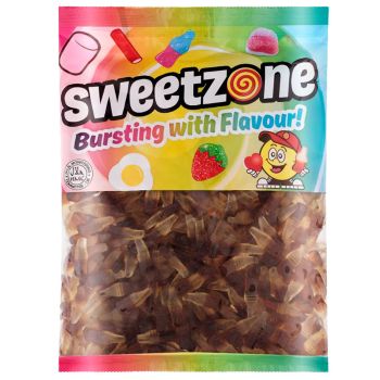 Retro Sweets - A bulk 1kg bag of Sweetzone cola bottle sweets