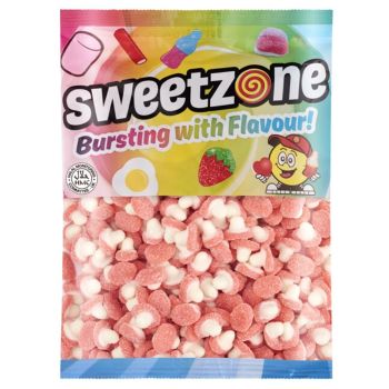 Retro Sweets - A bulk 1kg bag of Sweetzone Fizzy Magic Mushrooms sweets