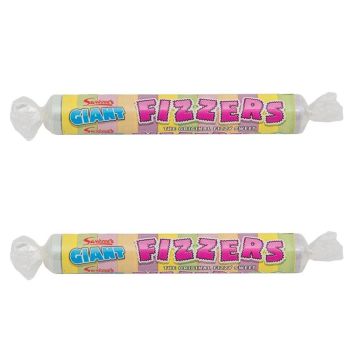 Swizzels fizzy hard candy sweets in giant rolls
