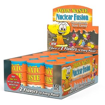 Retro Sour Sweets - Hazardously sour candy sweets with 2 flavours in each sweet