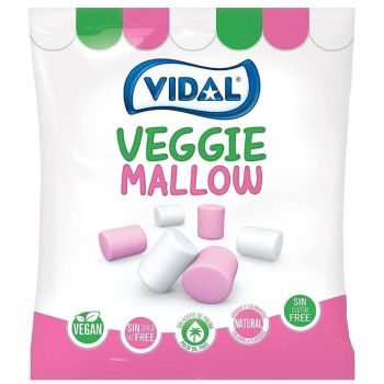 Vidal Vegan Marshmallows - pink and white fluffy vanilla marshmallows suitable for vegans!