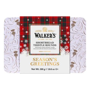 Christmas Biscuits - Walkers shortbread in festive shapes in a 350g gift box