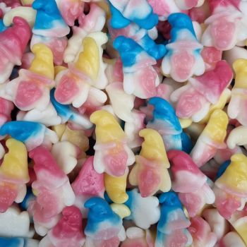 Halloween sweets - witches heads - retro jelly sweets in the shape of witches faces!