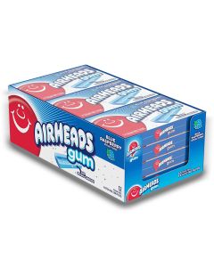 American Sweets - A full case of Airheads blue raspberry chewing gum, imported for America.
