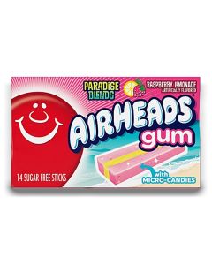 American Sweets - Airheads Paradise Blends Raspberry Lemonade flavour chewing gum, imported from America.